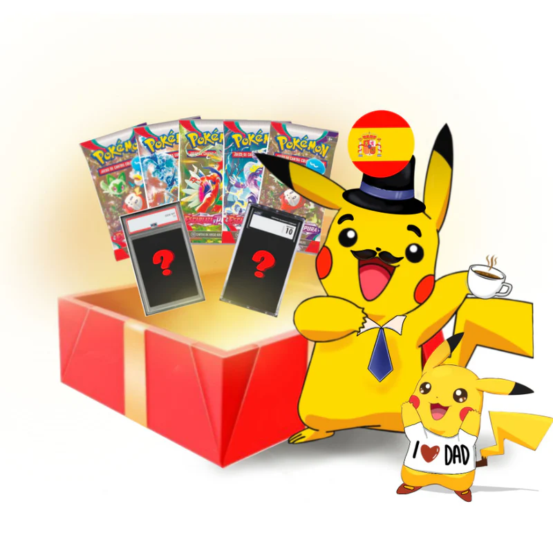 Caja Regalo Carta CGC 10 + 5 Sobres Pokémon TCG - Image 11