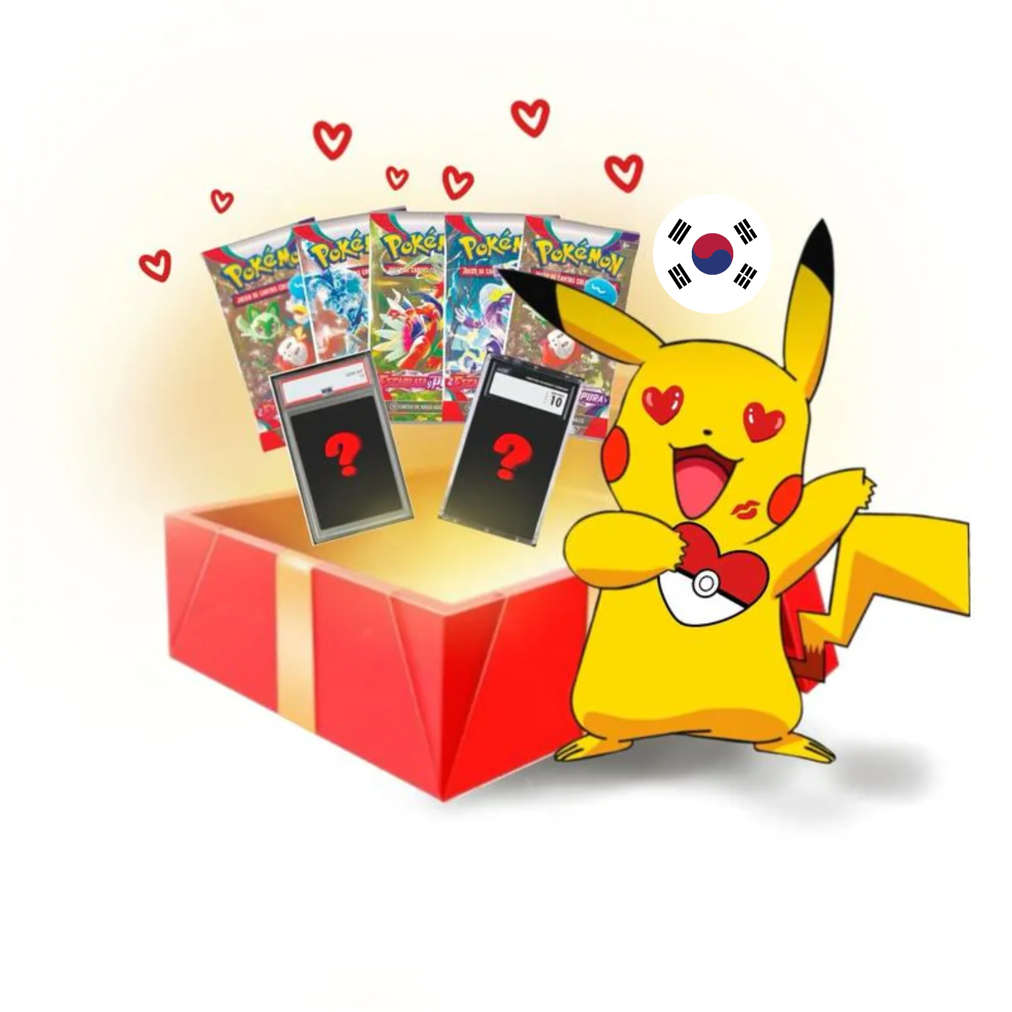 Caja Regalo Carta CGC 10 + 5 Sobres Pokémon TCG - Image 16