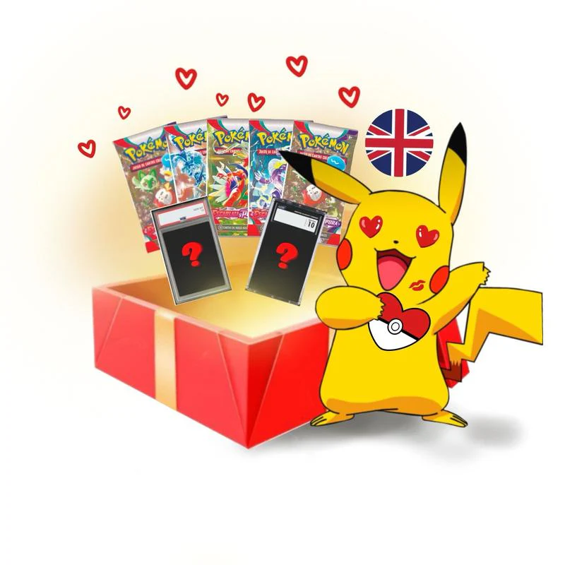 Caja Regalo Carta CGC 10 + 5 Sobres Pokémon TCG - Image 17