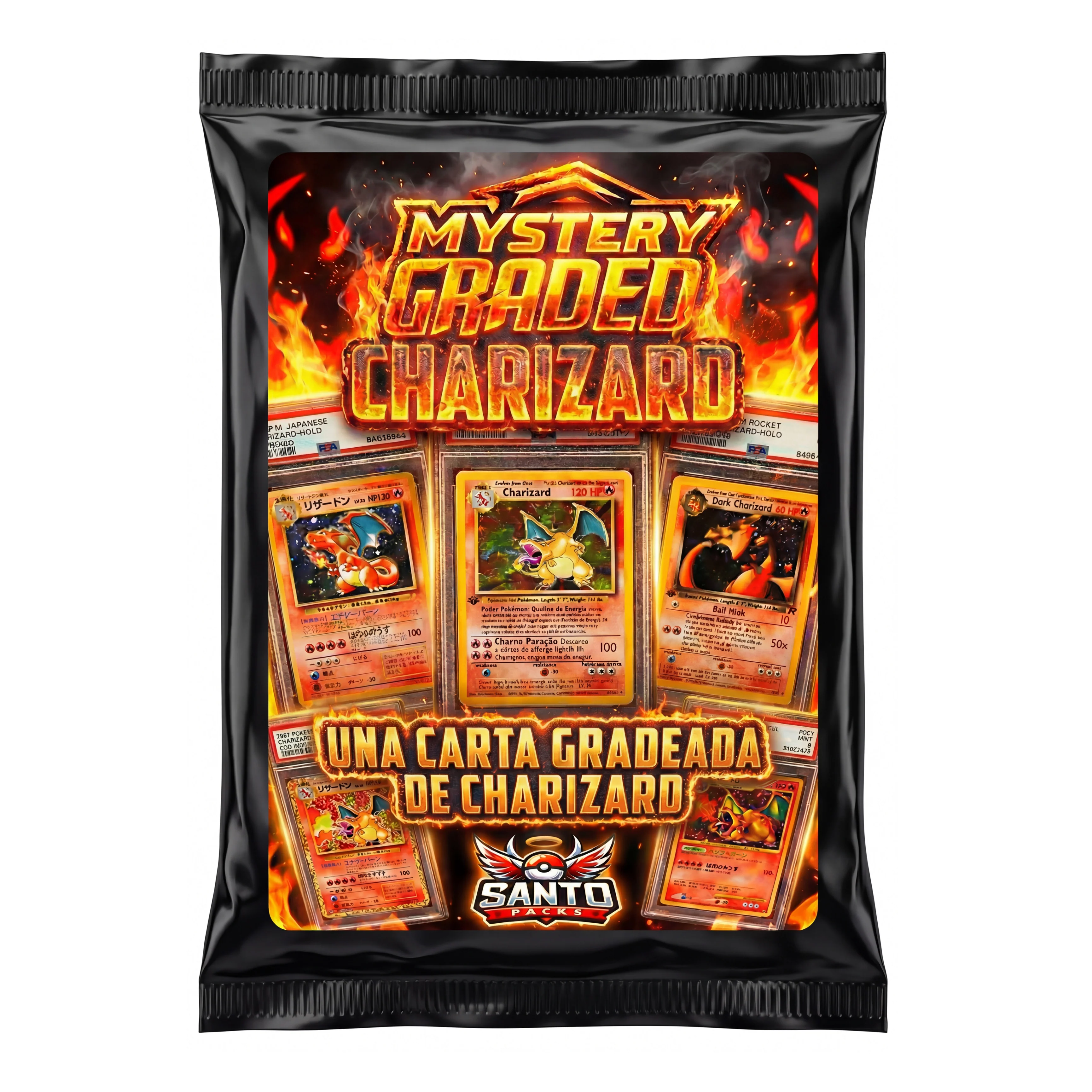 Charipack - Carta Gradeada Charizard - Image 3