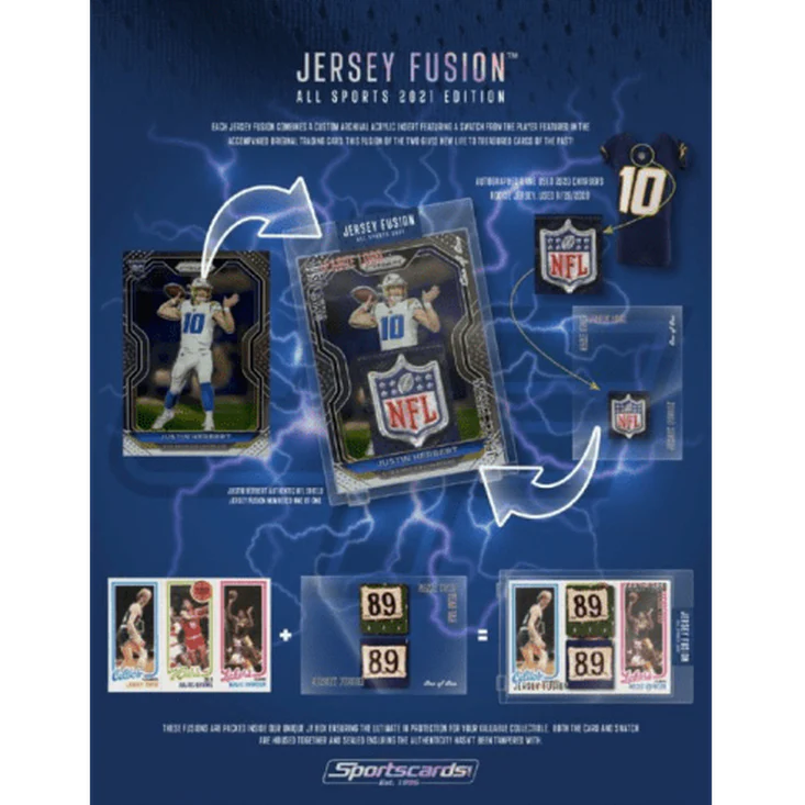 Jersey Fusion | All Sports 2021 Series 2 Hobby Box Inglés - Image 3